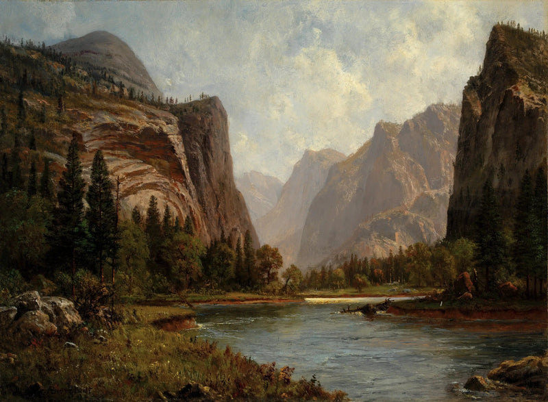 Yosetimen portit - Albert Bierstadt