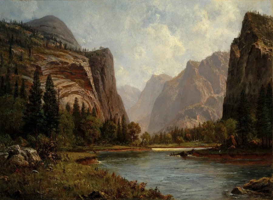 Yosetimen portit - Albert Bierstadt