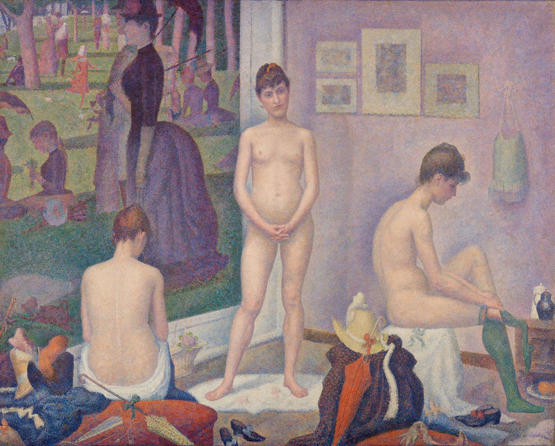 Poseeraajat - Georges Seurat