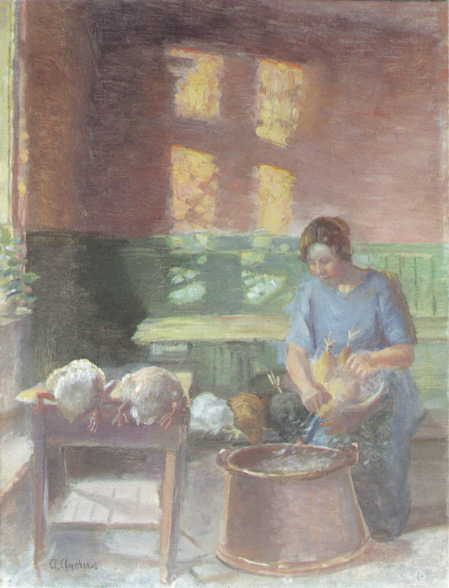 Kanat kynitään - Anna Ancher