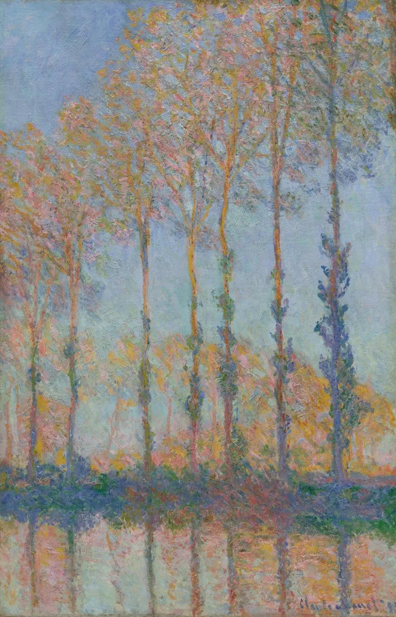 Mustekalat Épten rannalla - Claude Monet