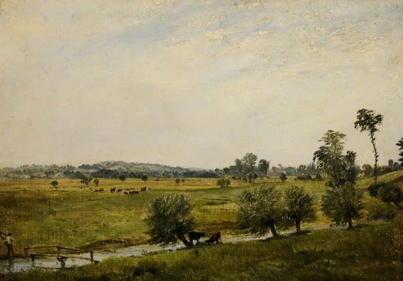 Kosteat niityt, Salisbury, Wiltshire - John Constable