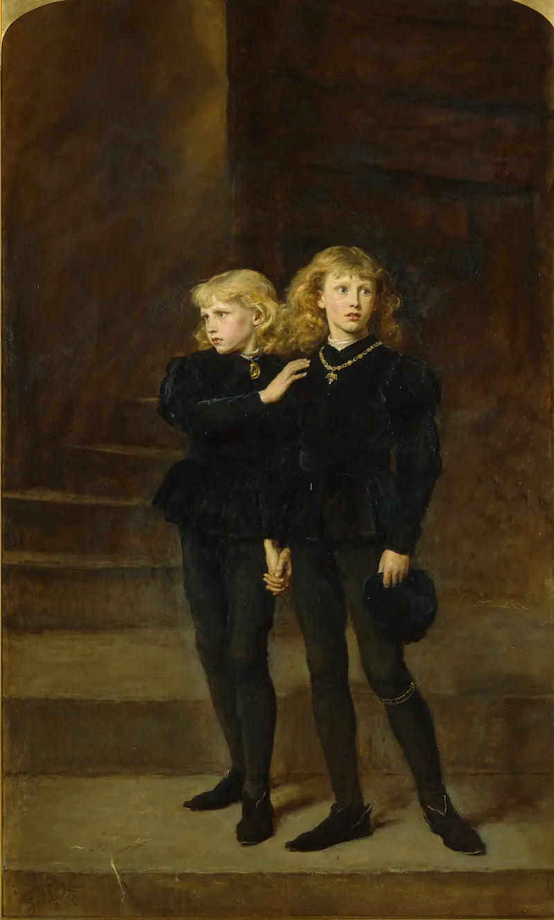 Prinssit tornissa - John Everett Millais