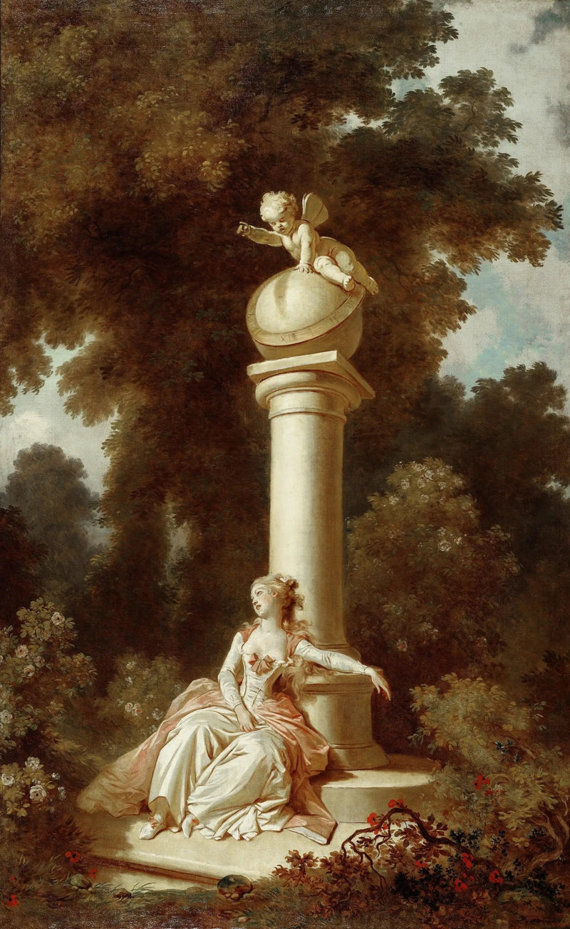Rakkauden edistysaskeleet: Unelma - Jean-Honoré Fragonard