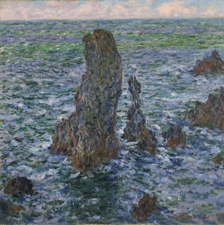 Port Cotonin pyramidit - Claude Monet