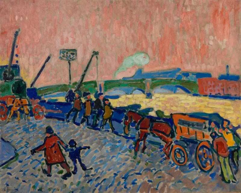 Tamisen satamat - André Derain