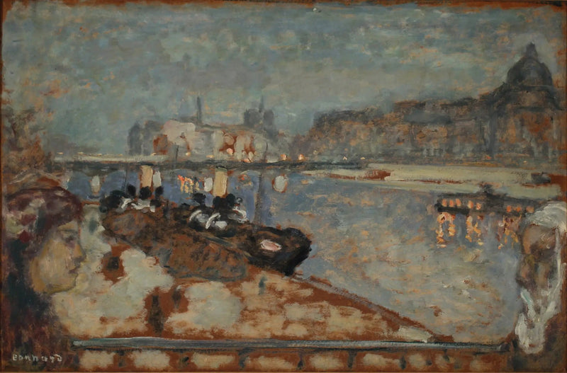 Pariisin laiturit - Pierre Bonnard