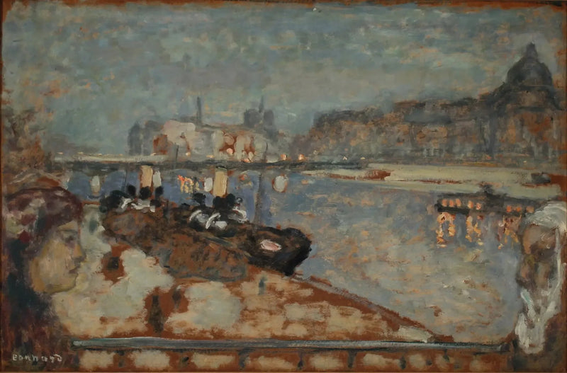 Pariisin laiturit - Pierre Bonnard