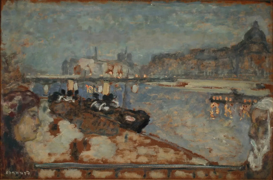 Pariisin laiturit - Pierre Bonnard
