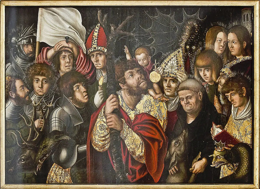 Neljätoista avustajaa avun tarpeessa - Lucas Cranach vanhempi