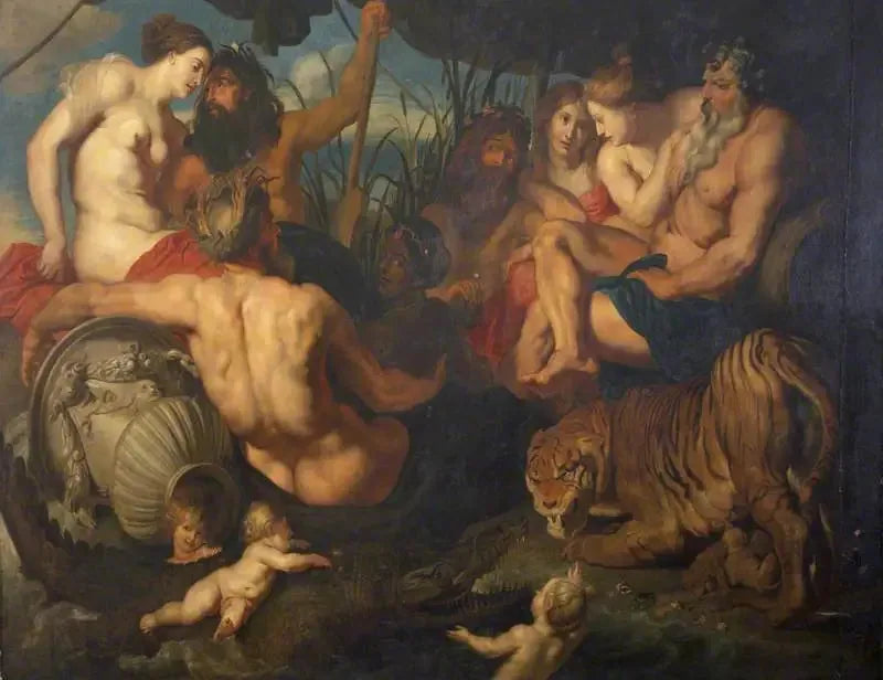 Maailman neljä nurkkaa - Peter Paul Rubens