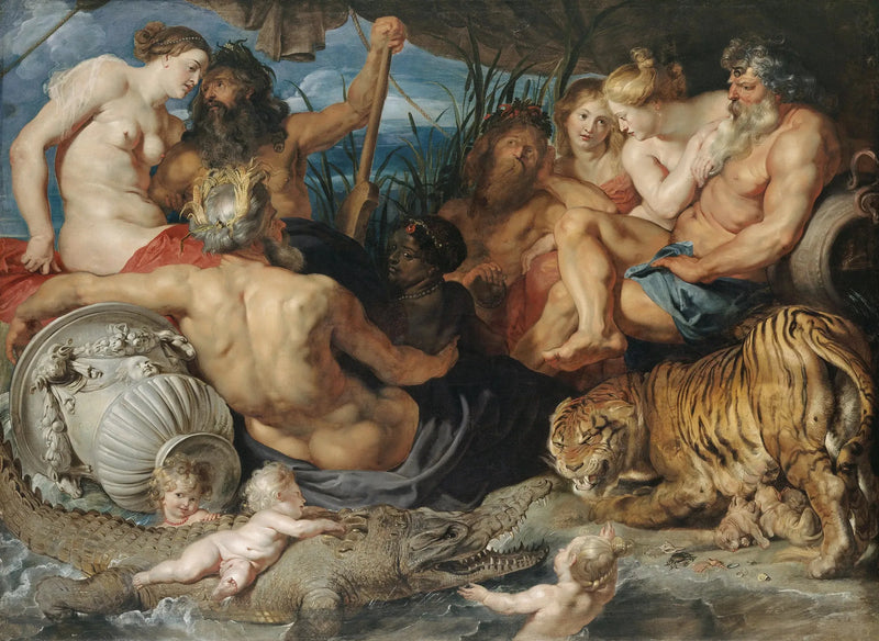 Paratiisin neljä jokea - Peter Paul Rubens