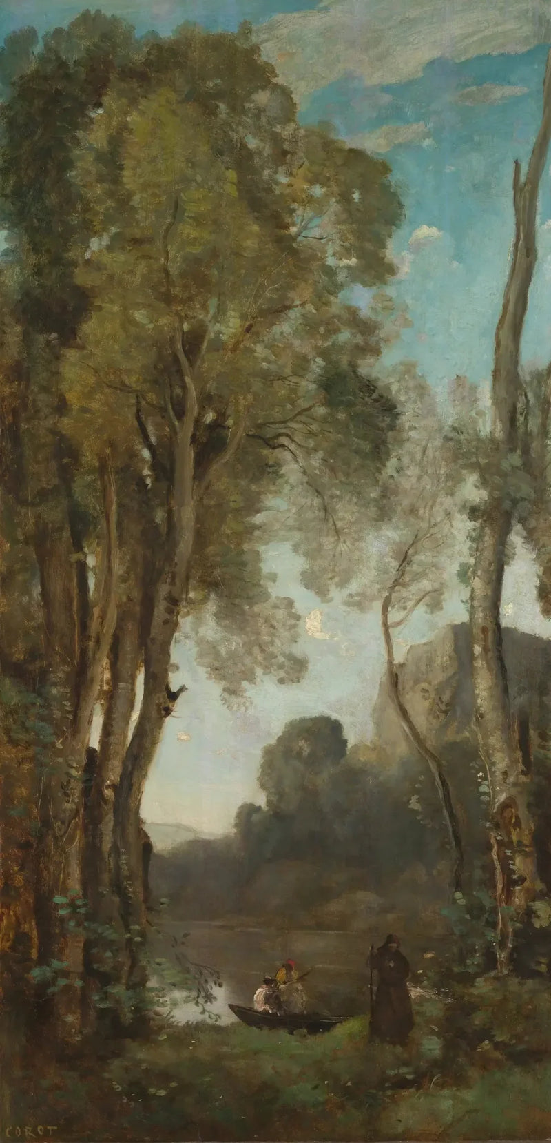 Päivän neljä hetkeä: ilta - Jean-Baptiste Camille Corot