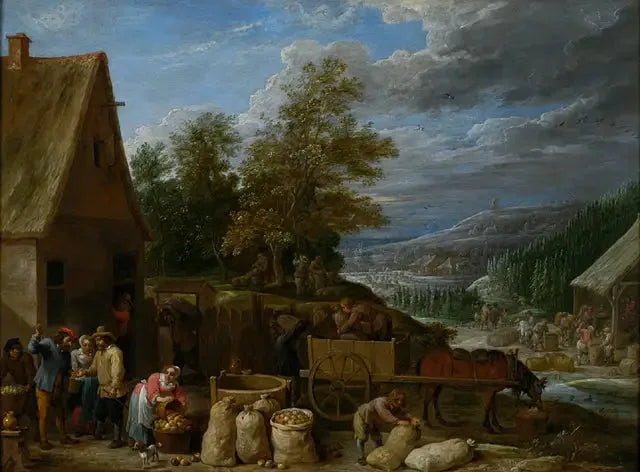 Neljä vuodenaikaa (Syksy) - David Teniers nuorempi