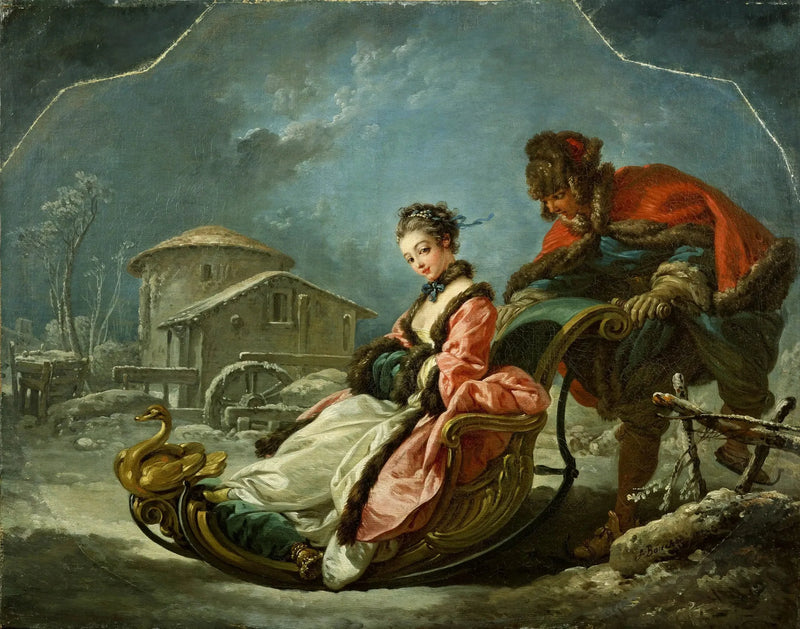 Neljä vuodenaikaa: talvi - François Boucher