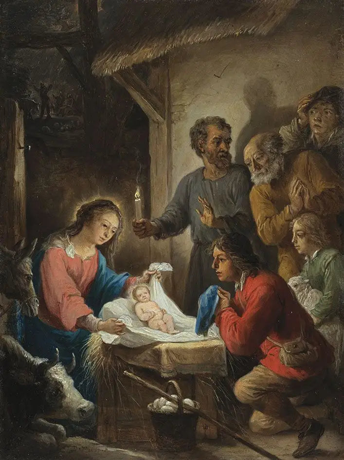 Viisitoista salaisuutta roosari: paimenten ylistys - David Teniers nuorempi