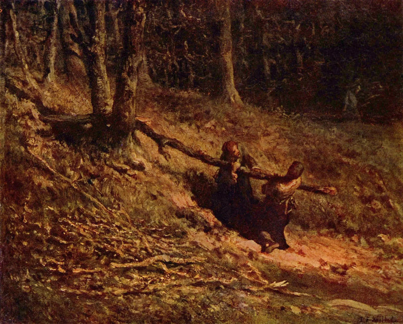 Puiset soutajat - Jean-François Millet
