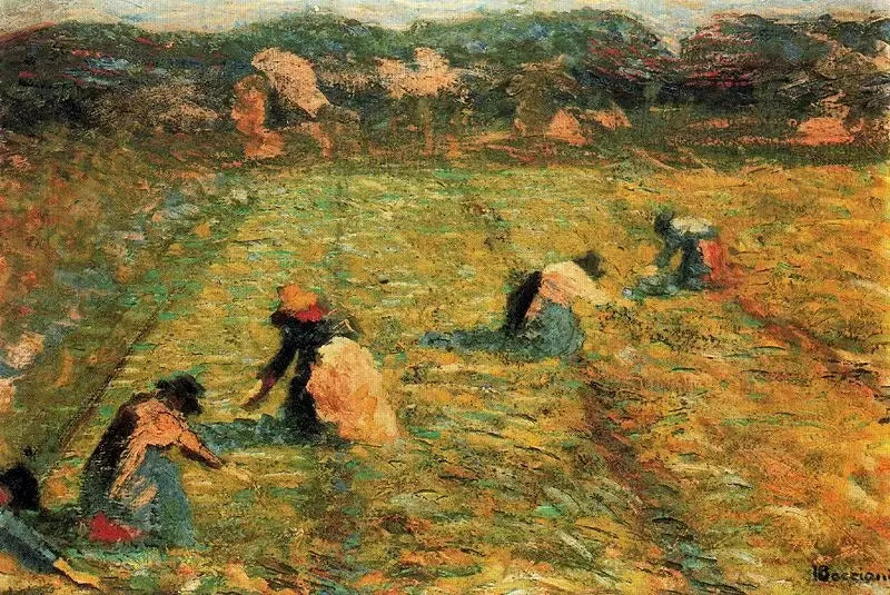 Riisinharventajat - Umberto Boccioni