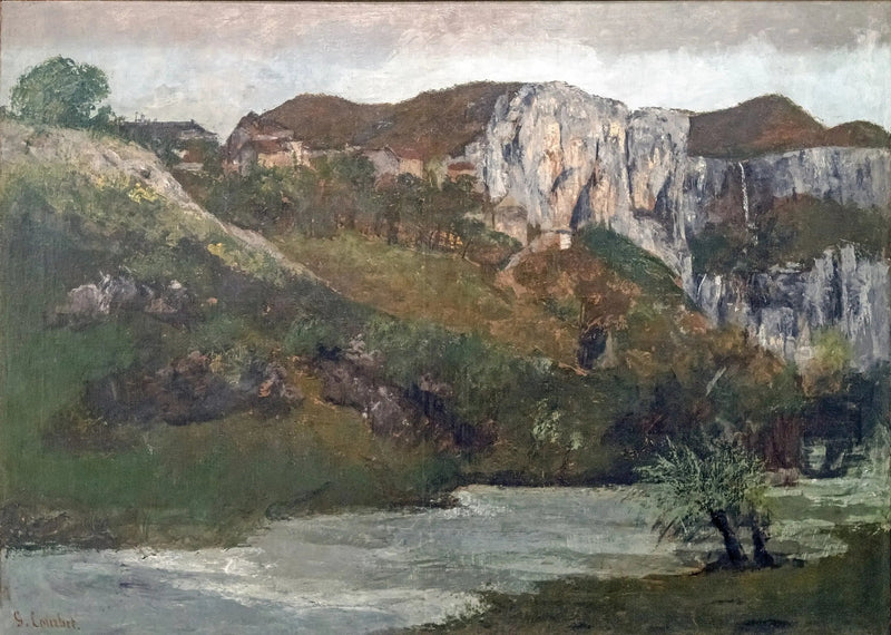 Ornansin kalliot - Gustave Courbet