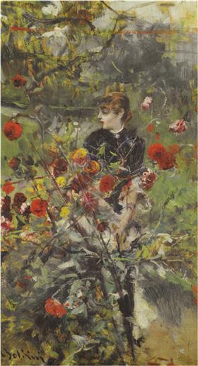 Kesän ruusut - Giovanni Boldini
