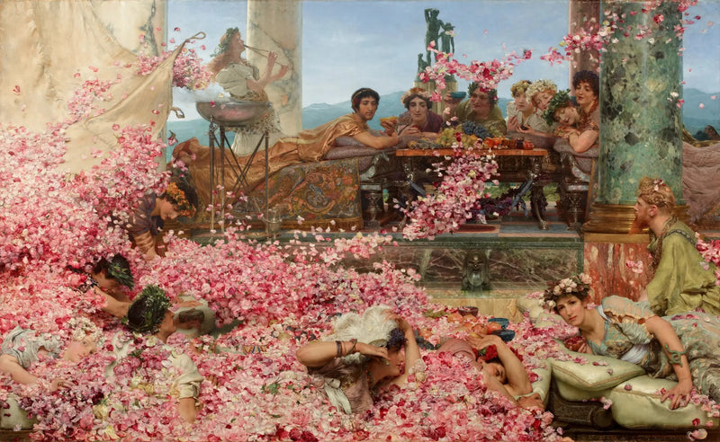Helianthosien ruusut - Lawrence Alma-Tadema