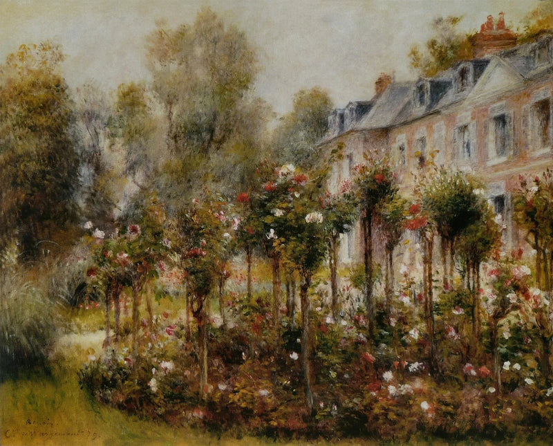 Ruusut Wargemontissa - Pierre-Auguste Renoir