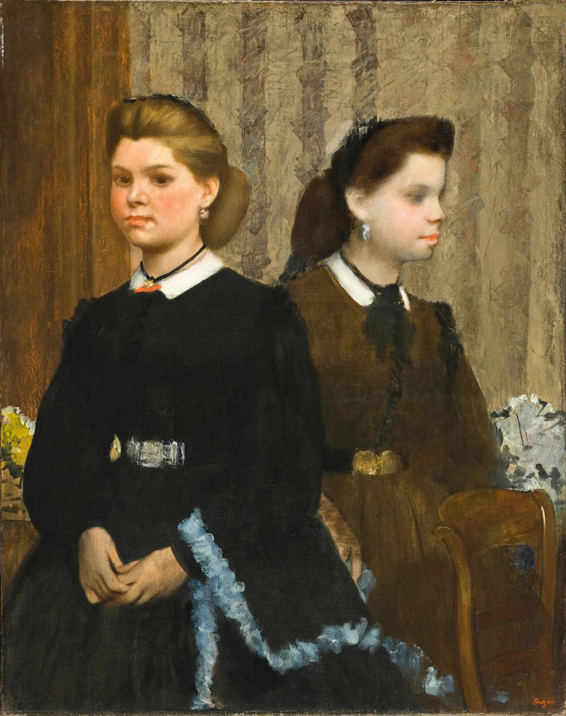 Bellellin sisarukset (Giovanna ja Giuliana Bellelli) - Edgar Degas