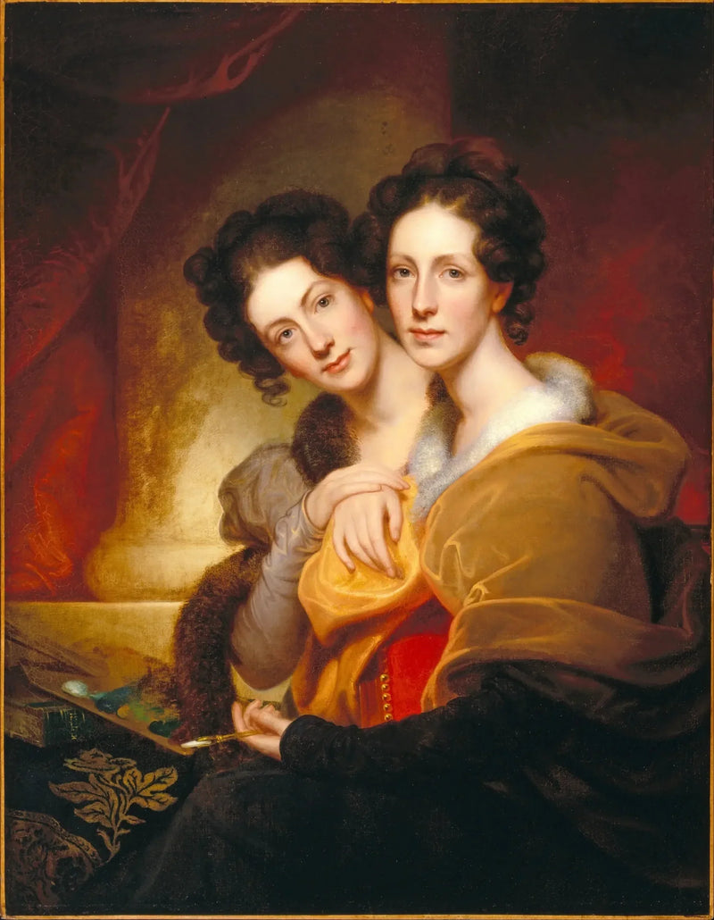 Les Sœurs (Eleanor ja Rosalba Peale) - Rembrandt Peale