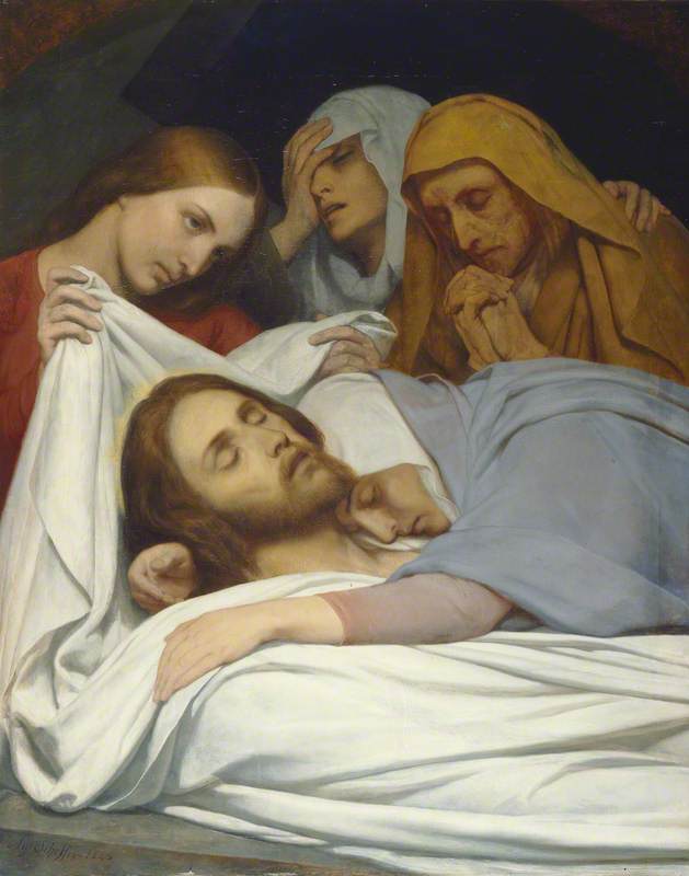 Pyhät naiset haudalla - Ary Scheffer