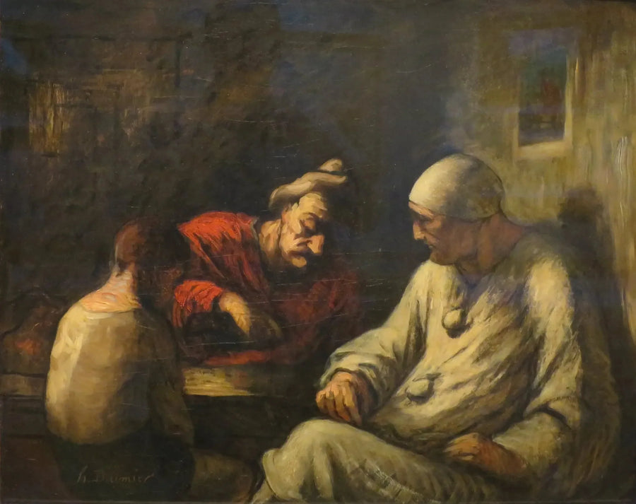 Saltimbankit levossa - Honoré Daumier