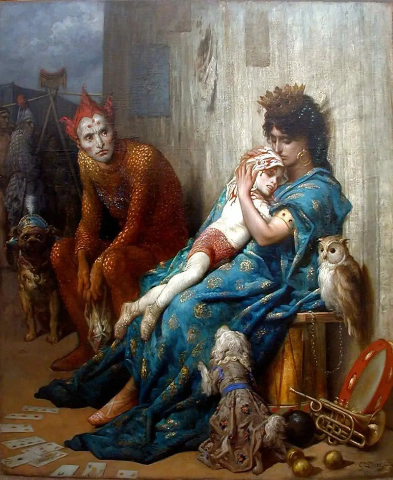 Saltimbankit - Gustave Doré