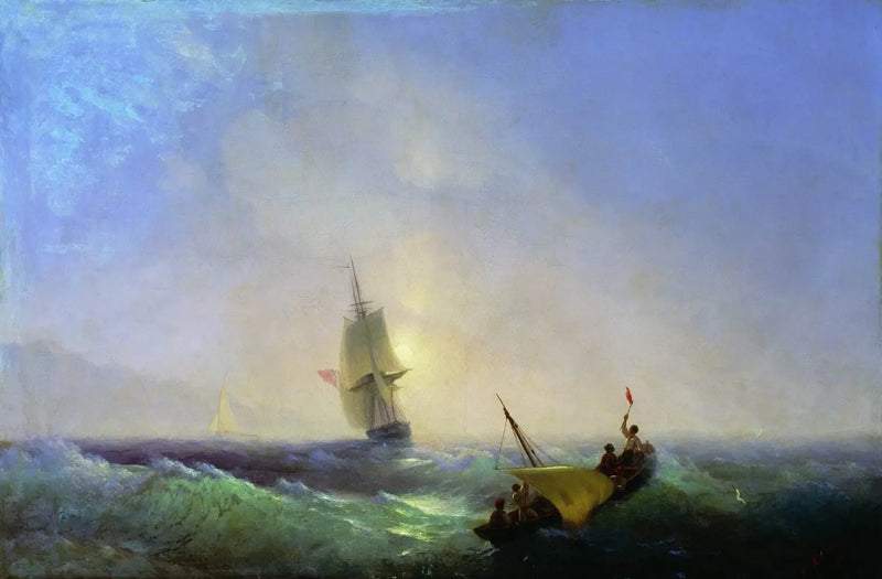 Pelastajat hukkumisessa - Ivan Aïvazovski