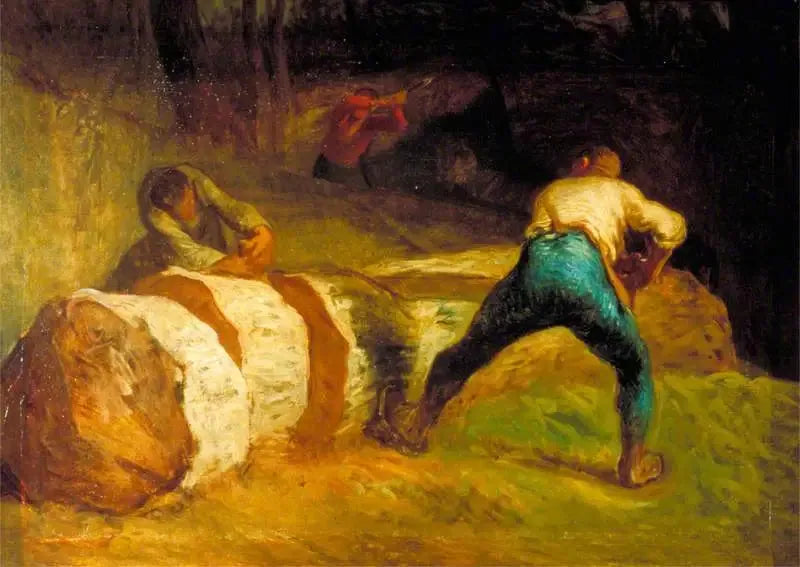 Puutavaran sahurit - Jean-François Millet