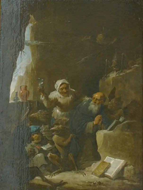 Pyhän Antonin kiusaukset - David Teniers nuorempi