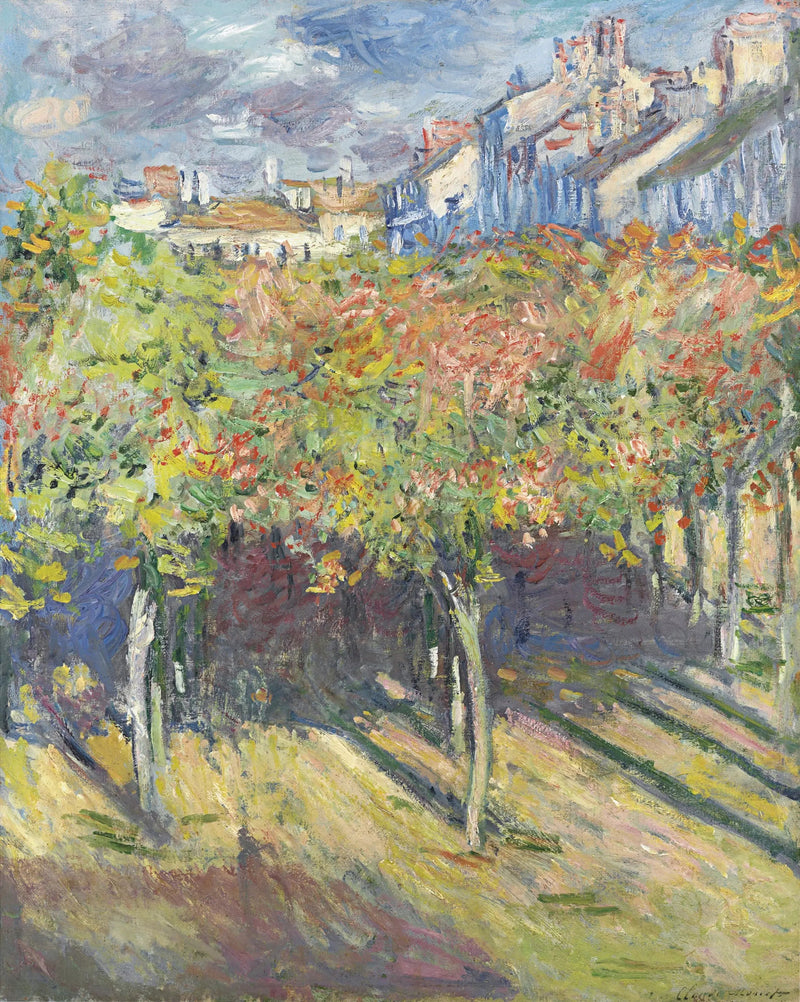 Poissyn lehmukset - Claude Monet