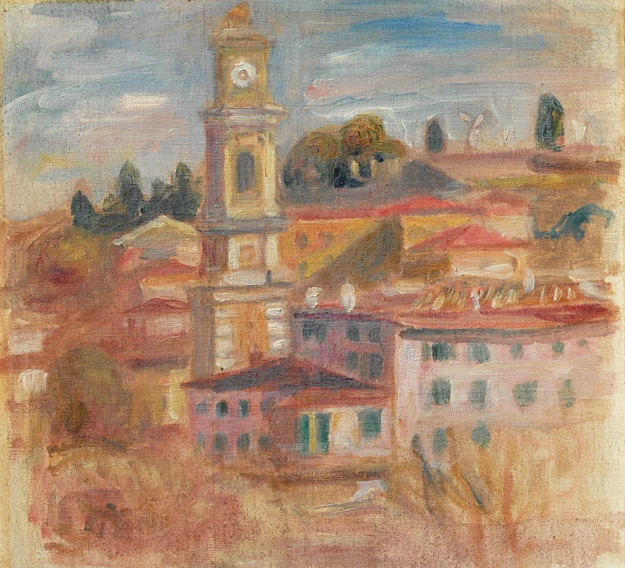 Vanhankaupungin katot - Pierre-Auguste Renoir