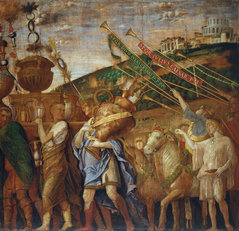 Cesároksen voitot: 4. Vaasien kantajat - Andrea Mantegna