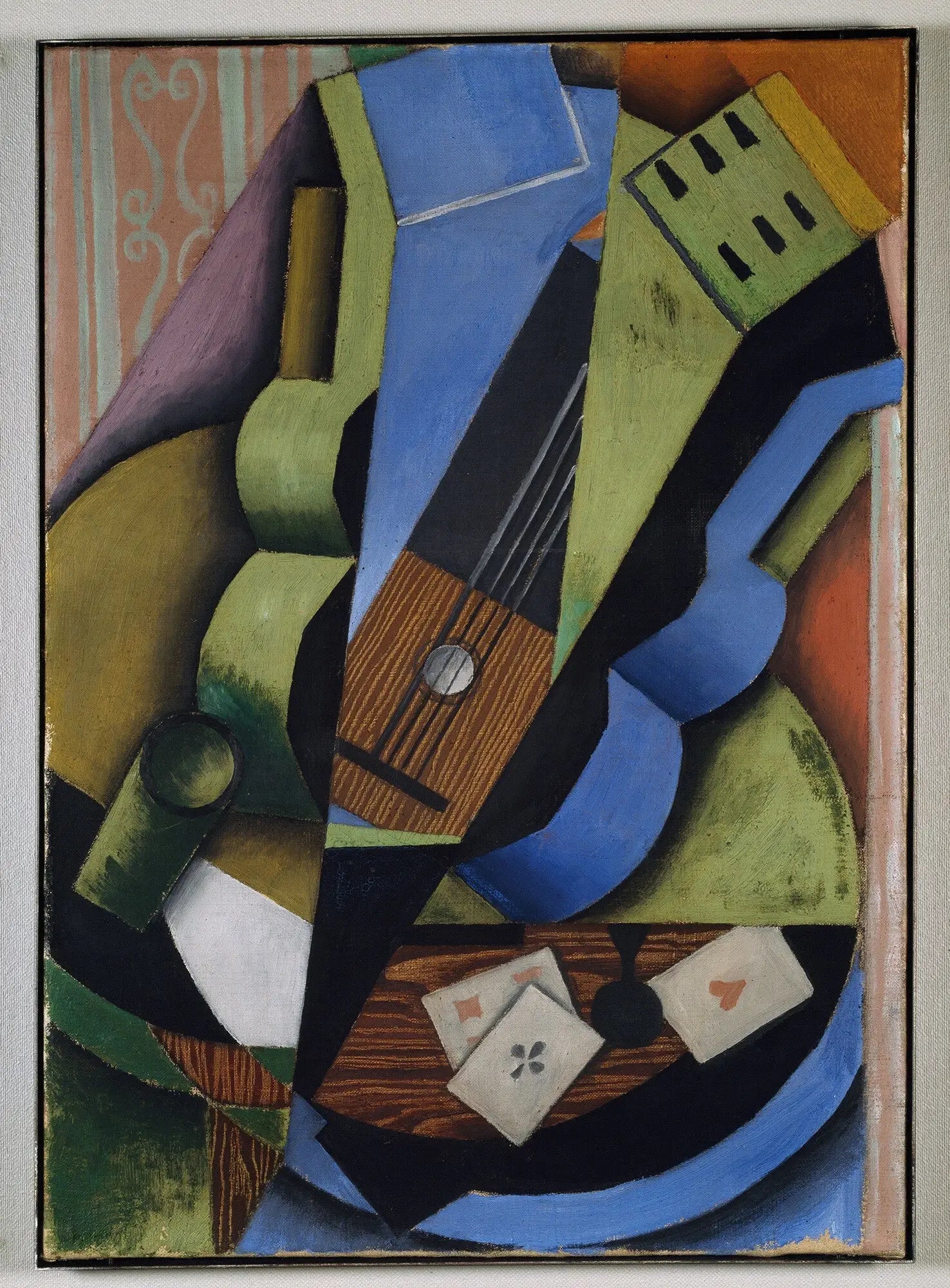 Les trois cartes - Juan Gris - Alpha Reproduction