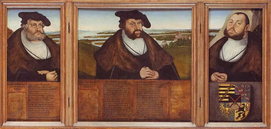 Saksan kolme äänestäjää - Lucas Cranach vanhempi