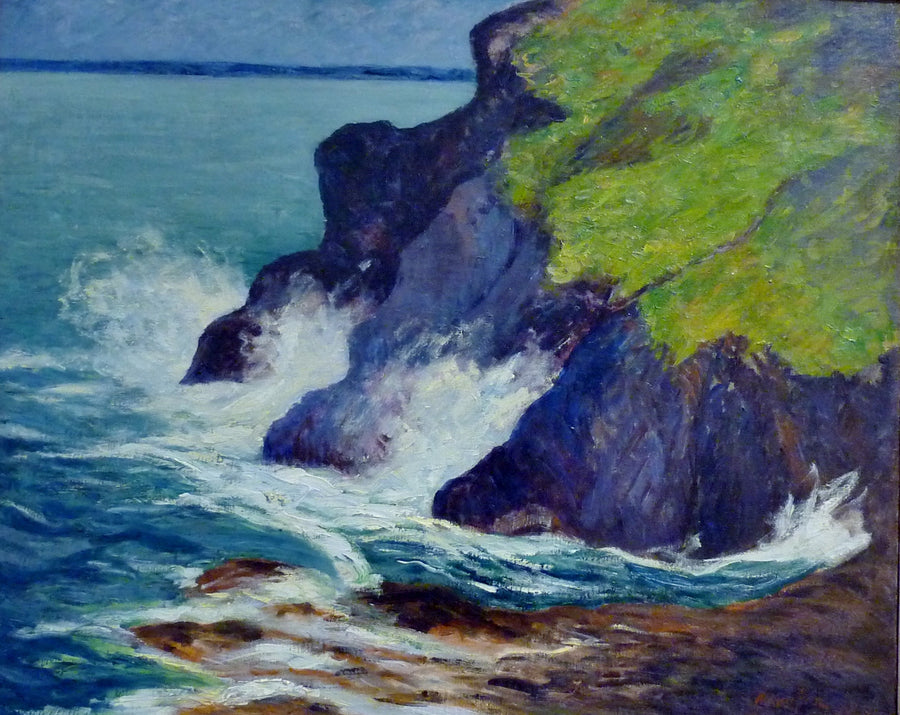Kolme kallioseinämää. Saint-Jean-du-Doigt - Maxime Maufra