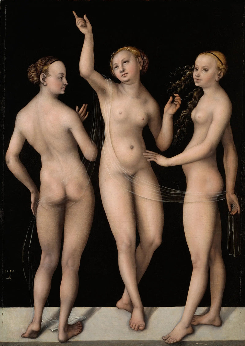 Kolme Gratiaa - Lucas Cranach vanhempi