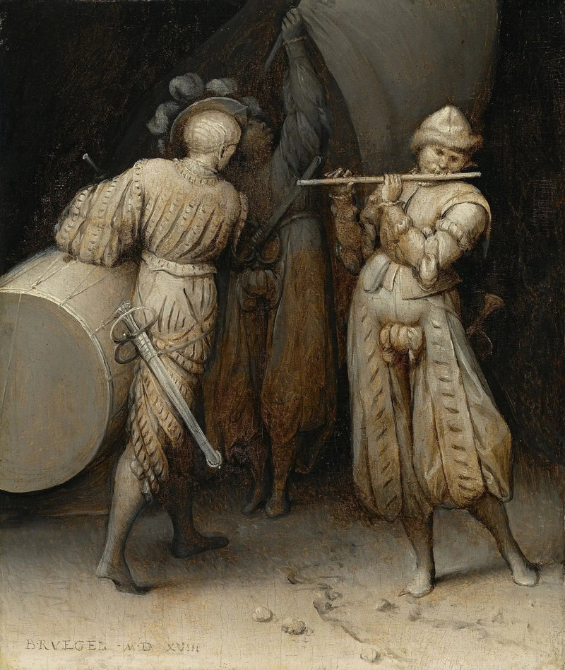 Kolme sotilasta - Pieter Brueghel vanhempi