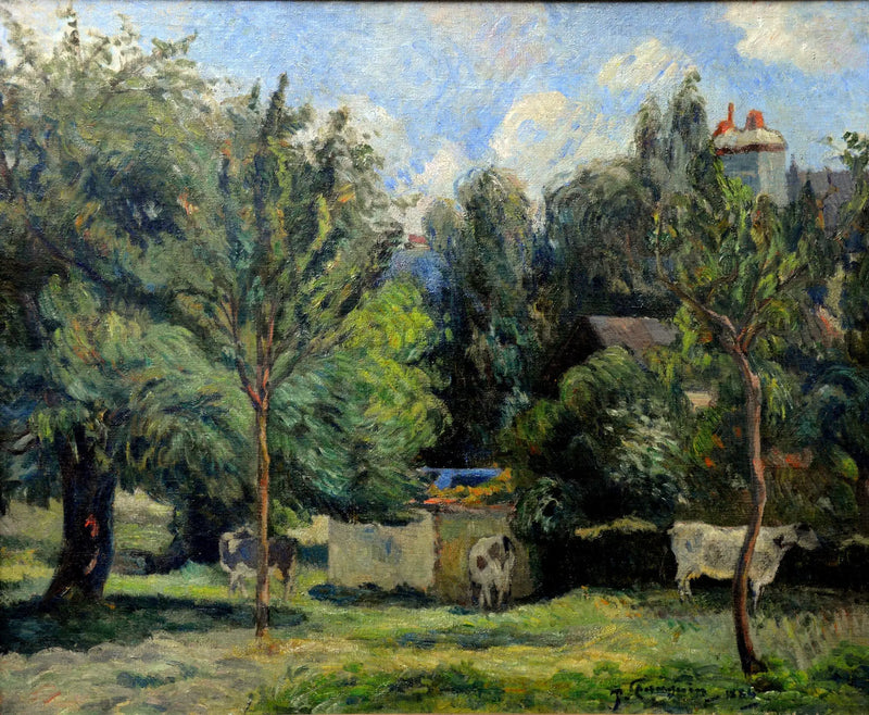 Kolme lehmää - Paul Gauguin