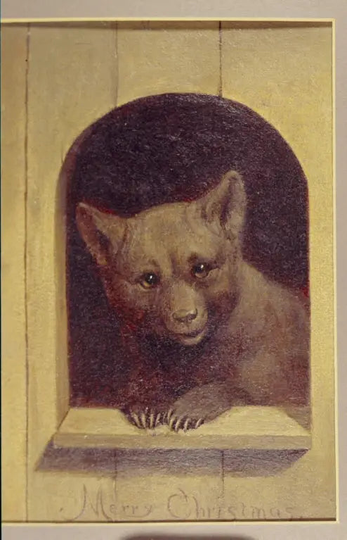 Les vœux de Noël de Teddy - William Holbrook image 1 reproduction de peinture à l’huile