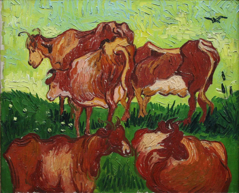 Lehmät - Vincent van Gogh