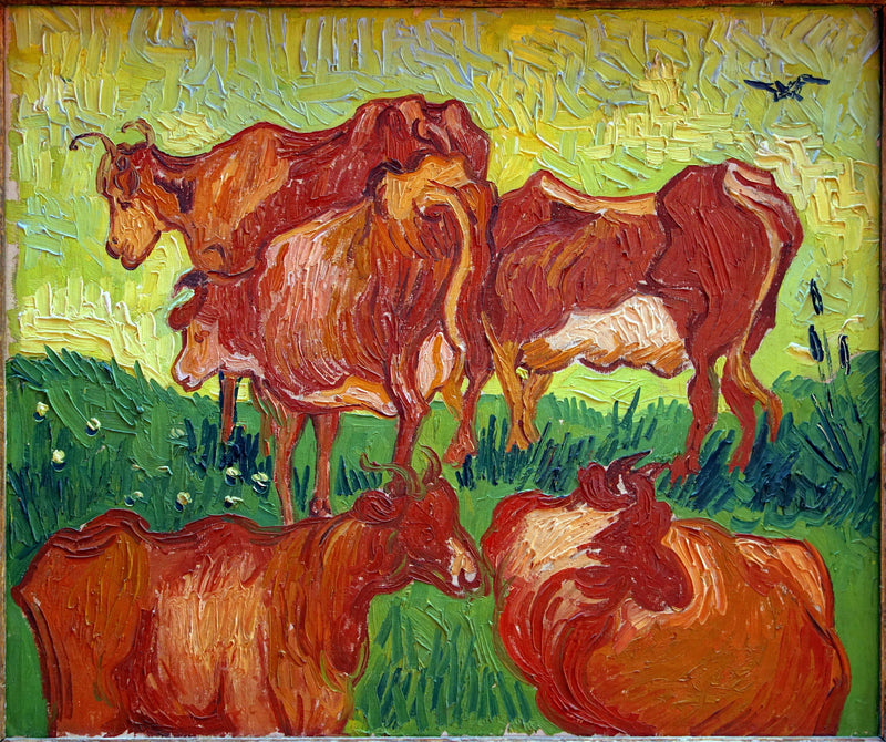 Lehmät - Vincent van Gogh