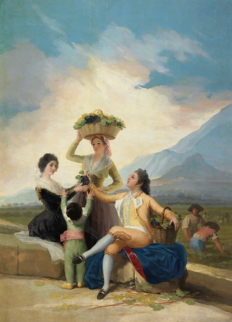 Viinikorjuu - Francisco de Goya