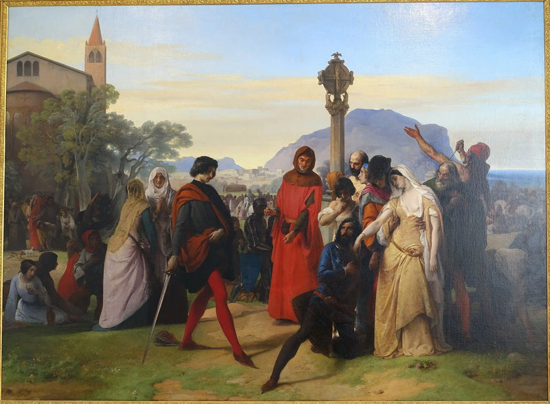 Sisiliaiset ehtoolliset - Francesco Hayez