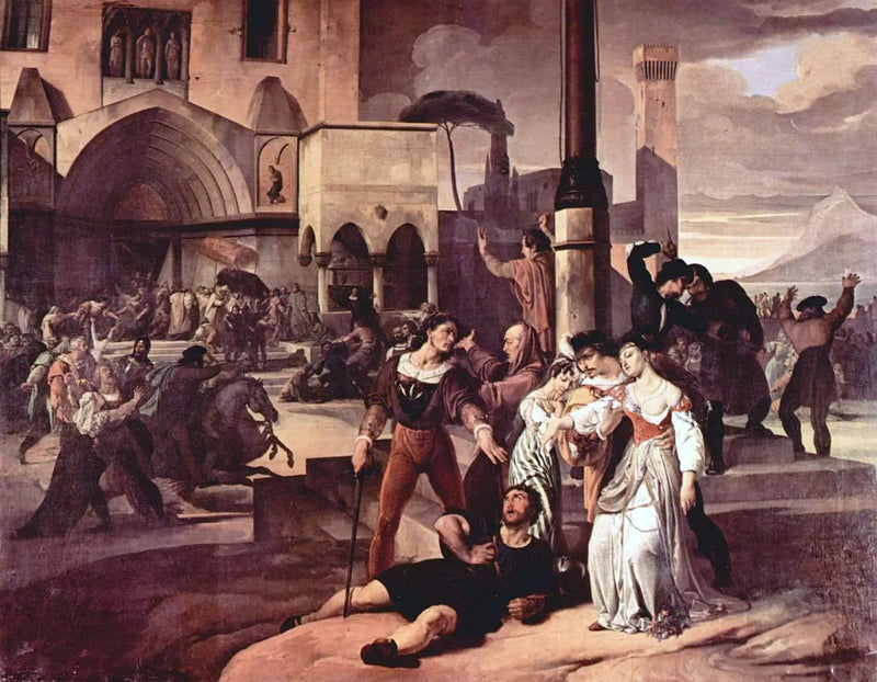 Sisiliaiset Vesperit - Francesco Hayez