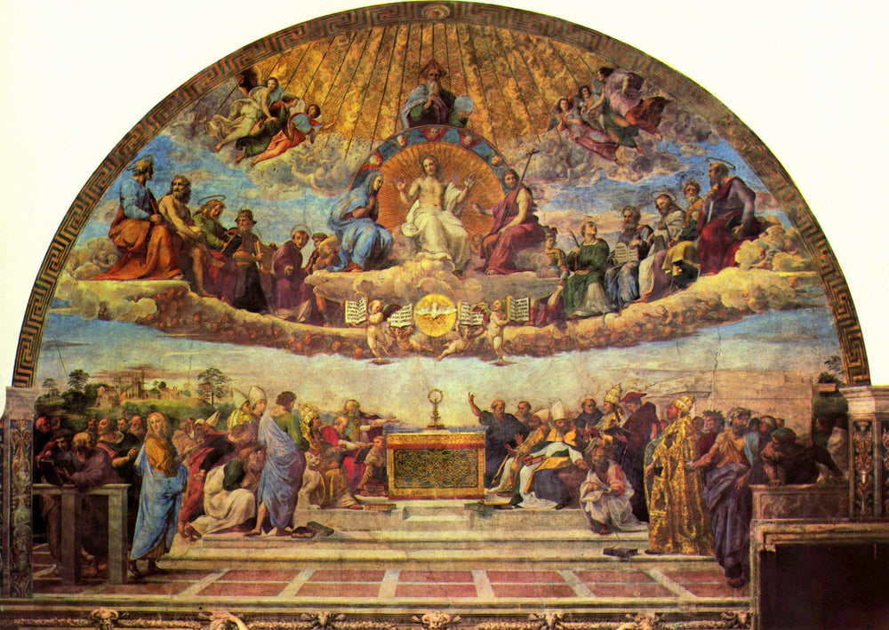 Les Vertus cardinales et théologales - Raphaël Sanzio